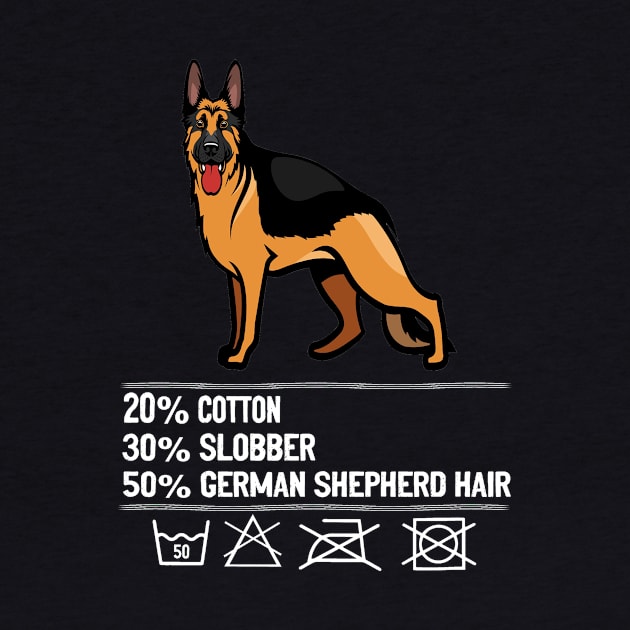 20% Cotton 30% Slobber 50% German Shepherd Hair by Ravens